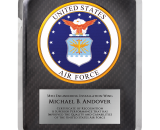 Air Force HERO Plaque Size: 10 1/2" x 13
